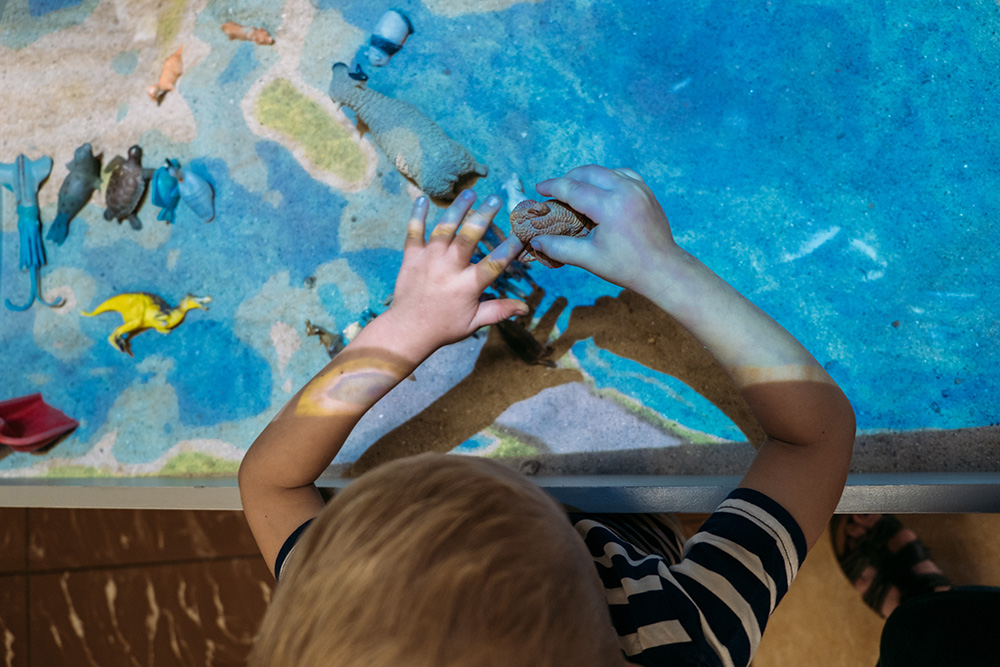 Interactive Learning Through Hands-On Play